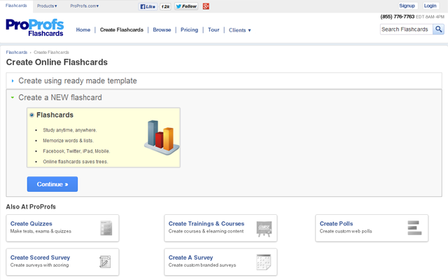 ProProfs Flashcard Maker 9.7 full