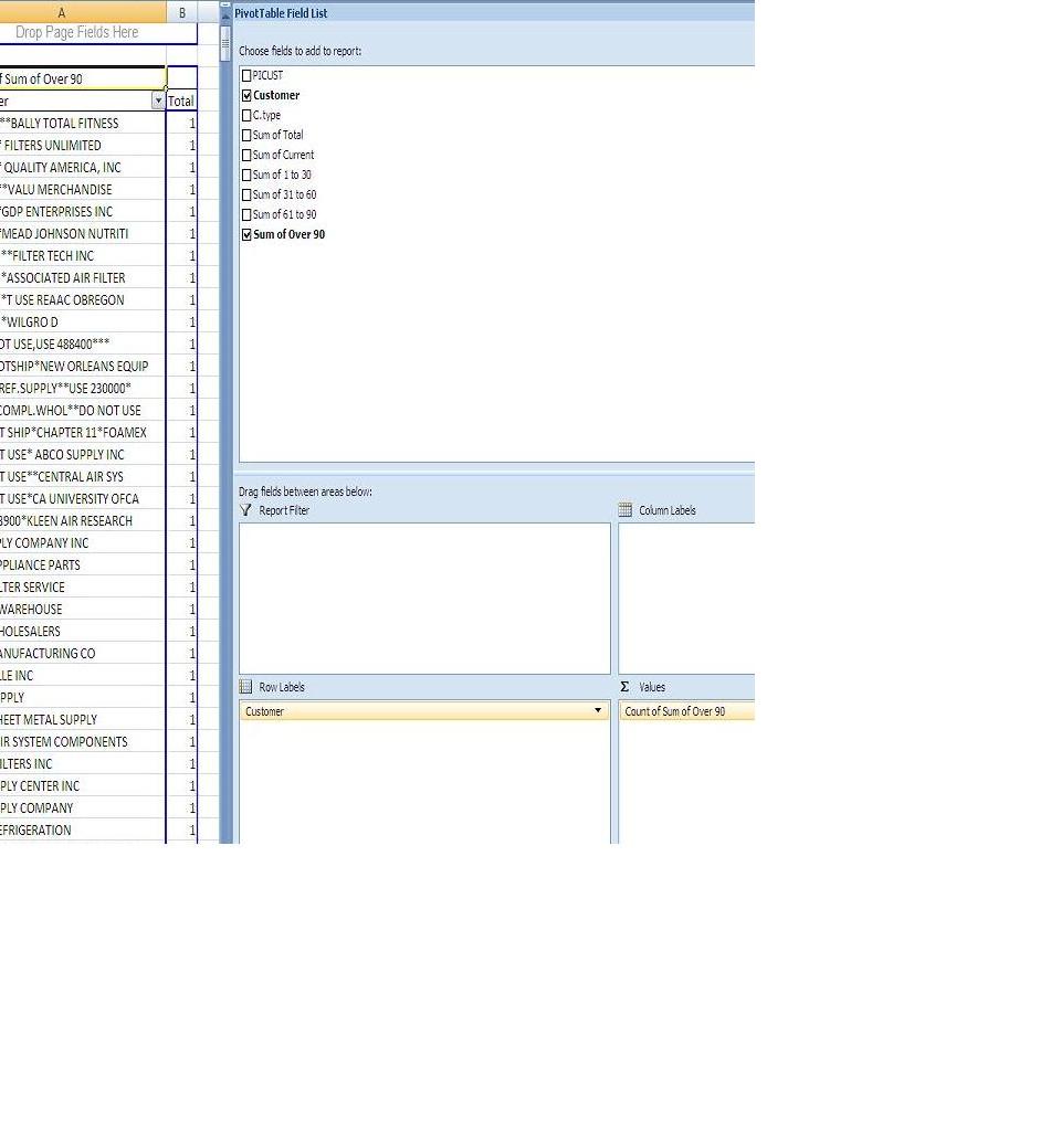 In Excel What Formulas Are You Proficient In