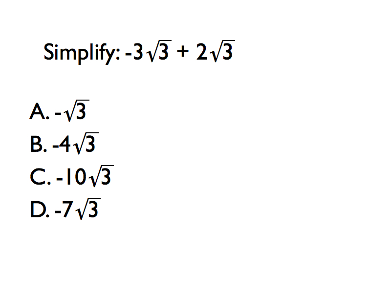 multiplying radicals