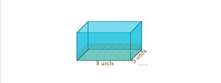 elliot has a modern fish tank that is the shape of an oblique prism, shown below