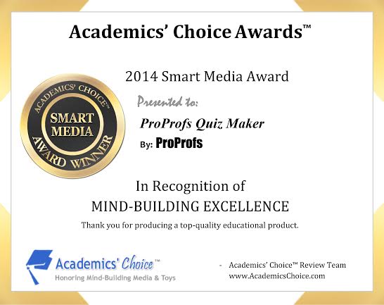 Academic Choice Award