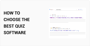 How to Choose the Best Quiz Software
