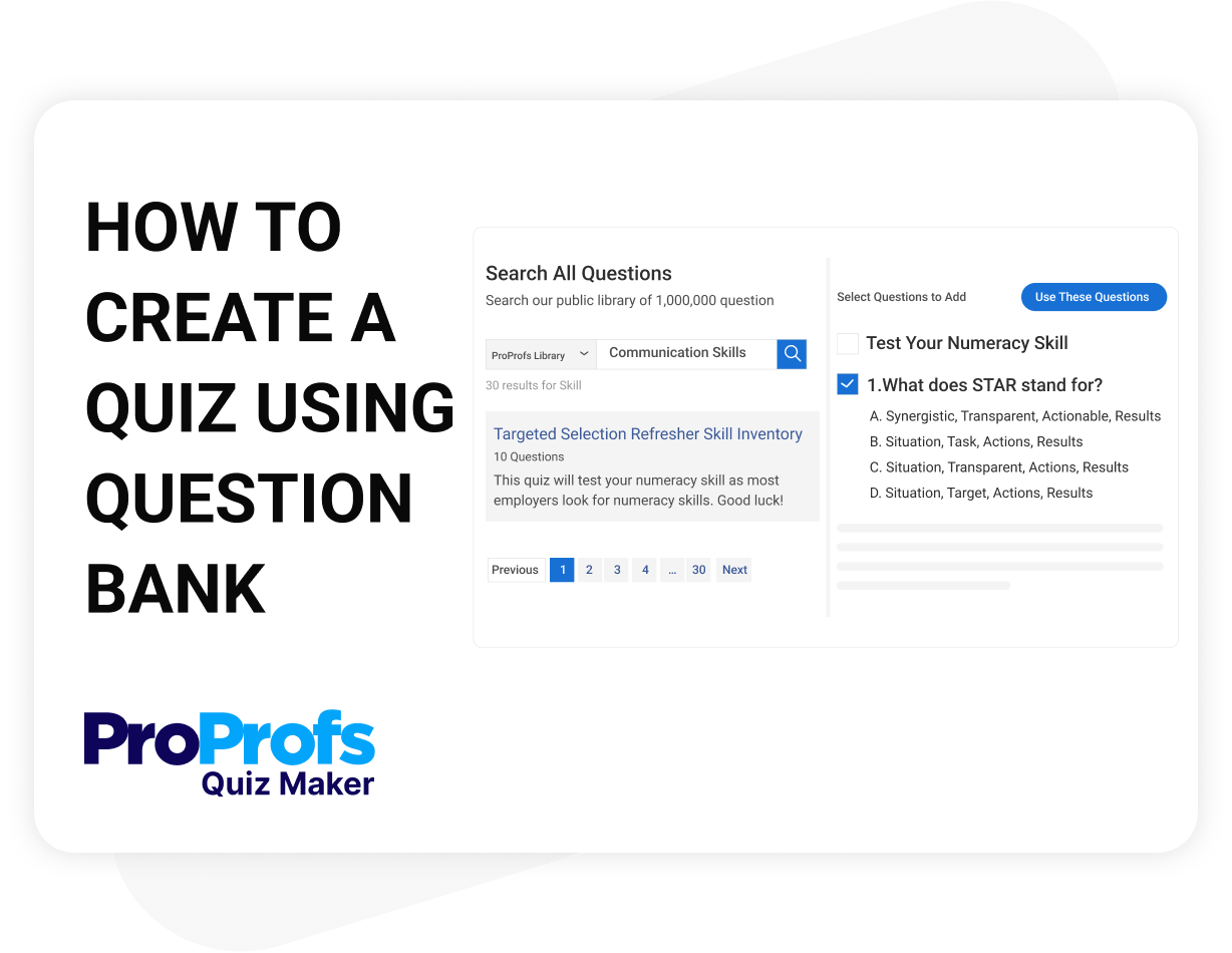 Create Assessments Using AI 