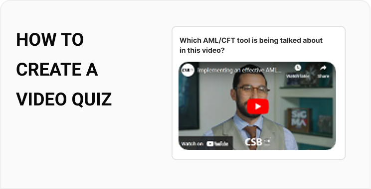 How to Create a Video Quiz