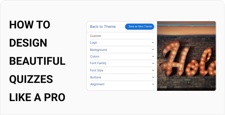 How to Design Beautiful Quizzes