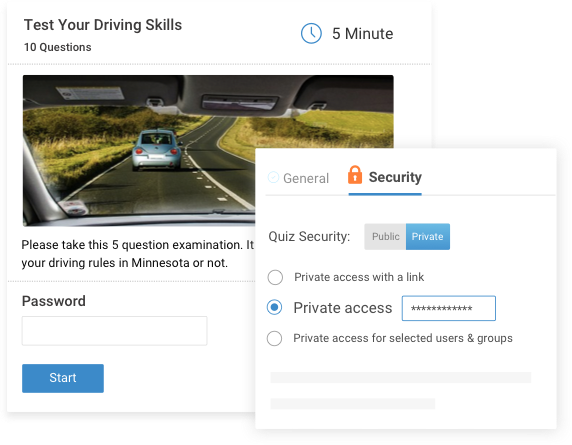 Configure Settings to Secure Assessments in Education