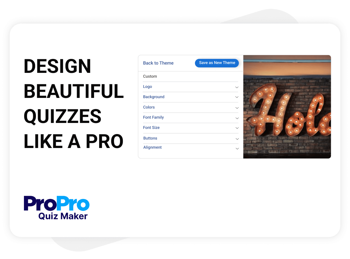Add branding & customize the design