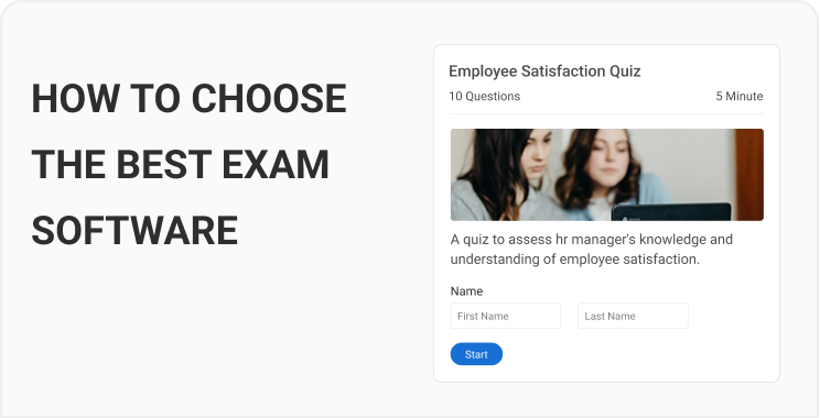 How to Choose the Best Exam Software