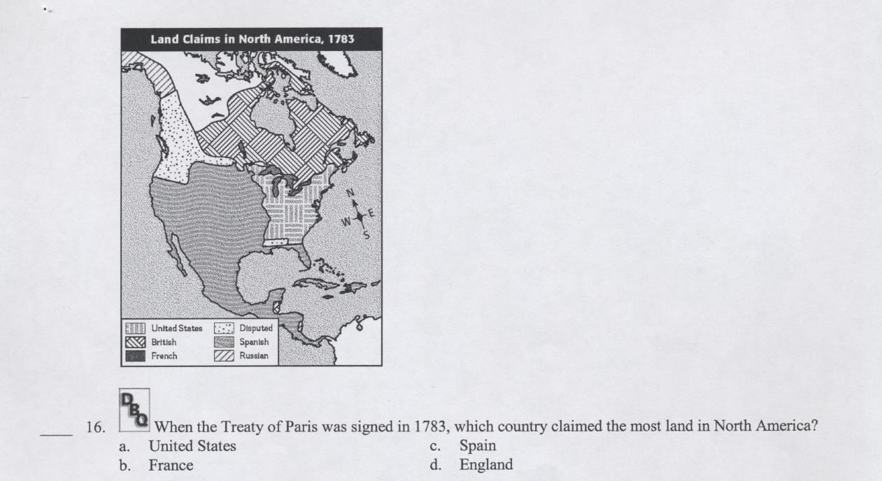 8th Grade American History Benchmark Test! Trivia Quiz | Attempts: 647 ...