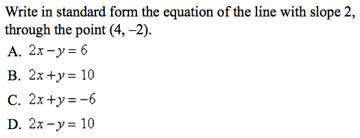 Algebra II Final Exam Practice Quiz - Trivia & Questions