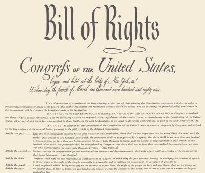 US Constitution: Bill Of Rights Test - Quiz, Trivia & Questions
