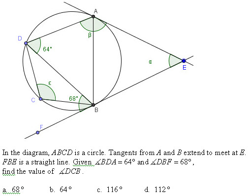 Circle Properties And Coordinate Geometry I - ProProfs Quiz