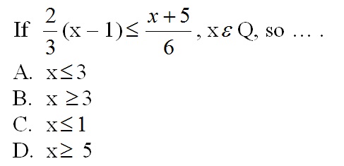 Pre Test Mathematics Science Club - ProProfs Quiz